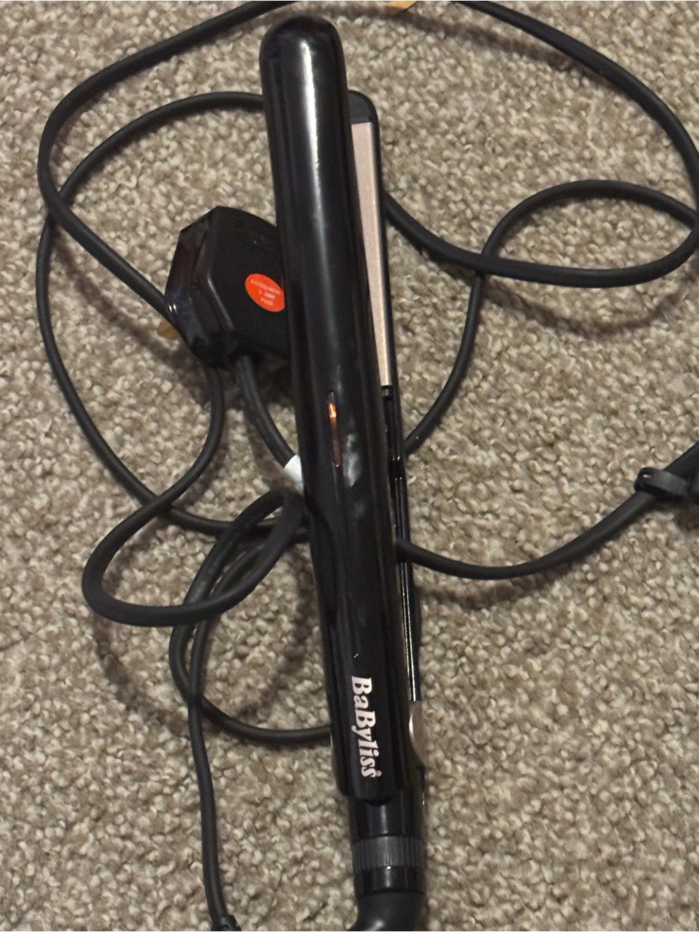 BaByBliss hair straightener